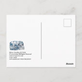 Winterhund Nickerchen Nr. 170101 Postkarte (Rückseite)