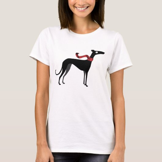 Winterhund T-Shirt (Vorderseite)