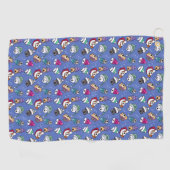 Winterhunde Golfhandtuch (Horizontal)