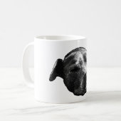 Winterhush, sanftes Herz Kaffeetasse (Vorderseite Links)