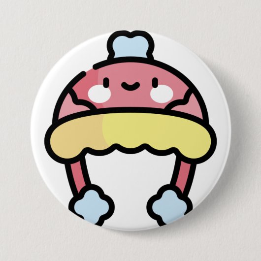 Winterhut Button (Vorderseite)