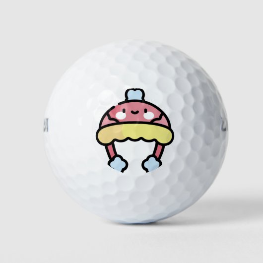 Winterhut Golfball (Vorderseite)