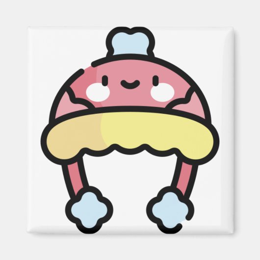 Winterhut Magnet (Vorne)