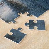 Winterhütte im Wald Puzzle (Seite)