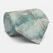 Winterhütte Krawatte (Gerollt)