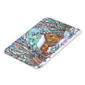 Winterhütte Magnet (Linke Seite)