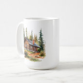 Winterhütte Tasse (Vorderseite Links)