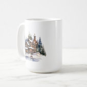 Winterhütte Tasse (Vorderseite Links)