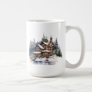 Winterhütte Tasse