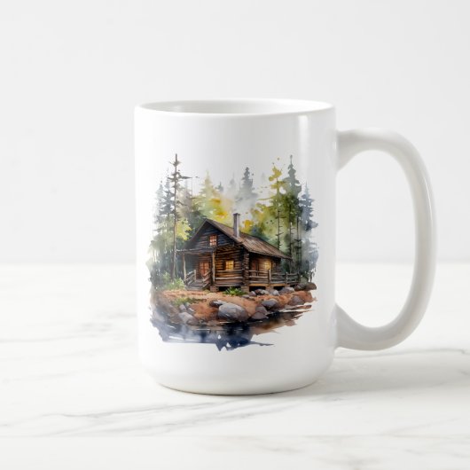 Winterhütte Tasse (Rechts)