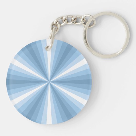 WinterIllusion Akryllischer Schlüsselanhänger (Rückseite)