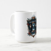 Wintering in Peace (No Visitors) T-Shirt | Frosted Kaffeetasse (Vorderseite Links)