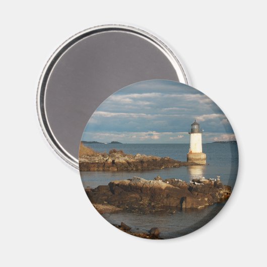 Winterinsel Magnet (Vorderseite/Rückseite)