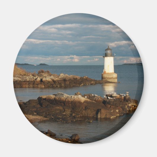 Winterinsel Magnet (Vorne)