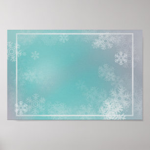 Winterinspiriert - Künstlerisch Poster