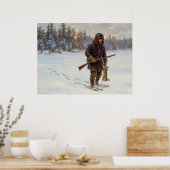 Winterjagd Poster (Küche)