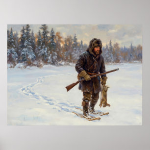 Winterjagd Poster