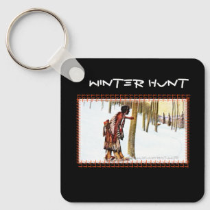"Winterjagd" Schlüsselanhänger