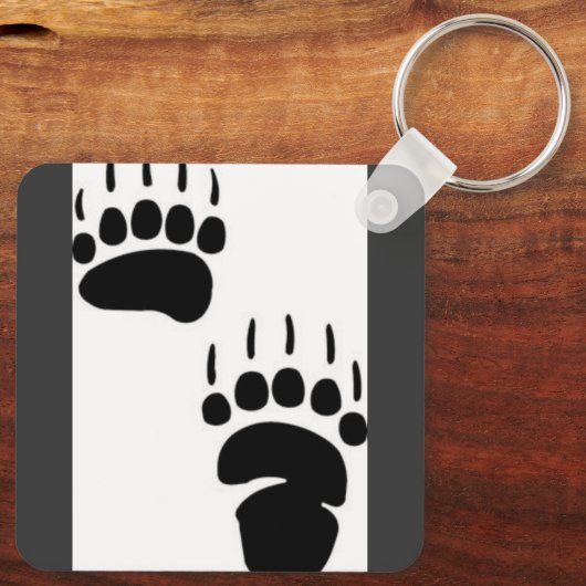 "Winterjagd" Schlüsselanhänger (Rückseite)