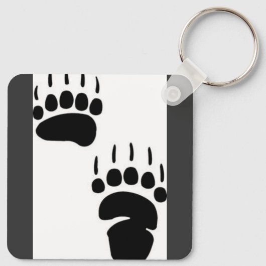 "Winterjagd" Schlüsselanhänger (Rückseite)