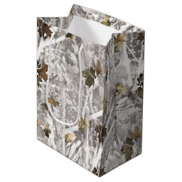 Winterjagd-Tarn-Look Mittlere Geschenktüte