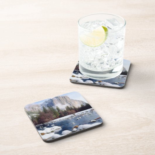 Winterjosemite-Nationalpark Untersetzer (Rechte Seite)