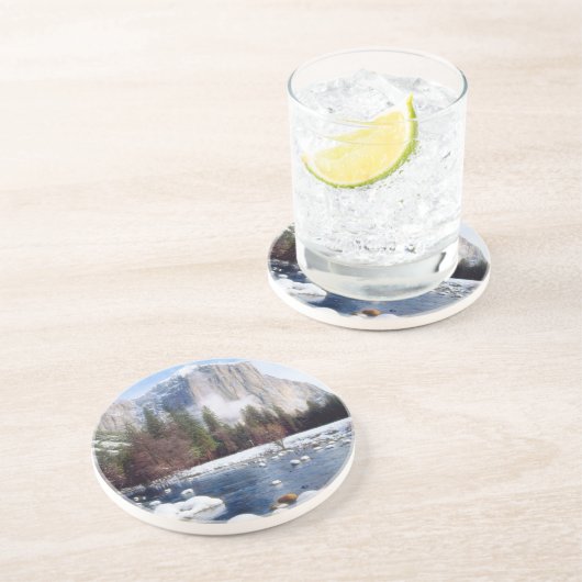 Winterjosemite-Nationalpark Untersetzer (Seite)