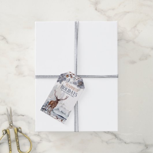 Winterjugendschneeköne Geschenkanhänger (Mit Garn)