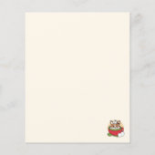 Winterkakaoglas - Niedlicher Hund im Design von Ta (Rückseite)