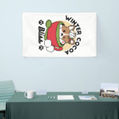 Winterkakaoglas - Niedlicher Hund im Design von Ta Banner (Messeveranstaltung)