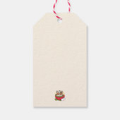 Winterkakaoglas - Niedlicher Hund im Design von Ta Geschenkanhänger (Rückseite)