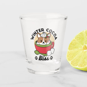 Winterkakaoglas - Niedlicher Hund im Design von Ta Schnapsglas