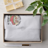 Winterkakaoglas - Niedlicher Hund im Design von Ta Seidenpapier (Geschenk)