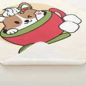 Winterkakaoglas - Niedlicher Hund im Design von Ta Sherpadecke (3/4)