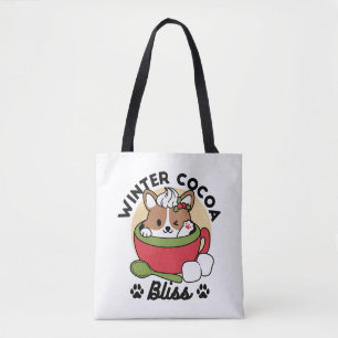 Winterkakaoglas - Niedlicher Hund im Design von Ta Tasche