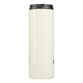 Winterkakaoglas - Niedlicher Hund im Design von Ta Thermosbecher (Rückseite)