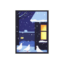 Winterkälte und Frieden