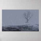 Winterkälteausdruck Poster (Vorne)