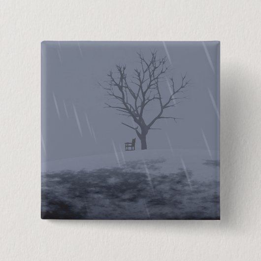 Winterkälteknopf Button (Vorderseite)