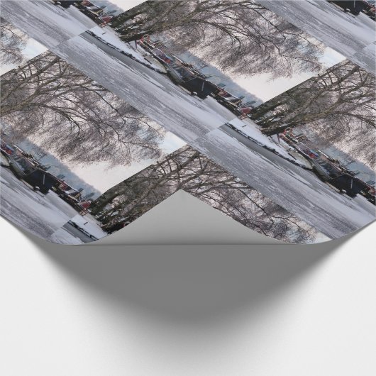 WINTERKANAL GESCHENKPAPIER (Ecke)