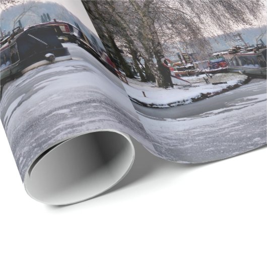 WINTERKANAL GESCHENKPAPIER (Rolleneckpunkt)