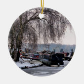 WINTERKANAL KERAMIKORNAMENT (Vorne)