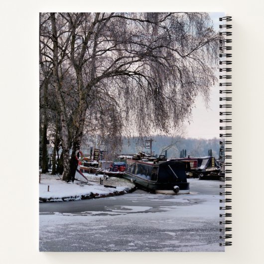 WINTERKANAL NOTIZBUCH (Rückseite)