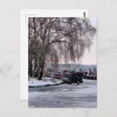 WINTERKANAL POSTKARTE (Vorne/Hinten)