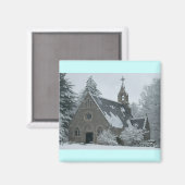 Winterkapelle Magnet (Vorderseite/Rückseite)