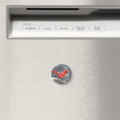 Winterkardinal Magnet (In Situ (Geschirrspüler))