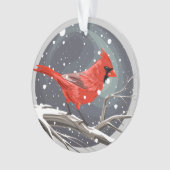Winterkardinal ornament (Vorderseite)