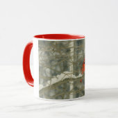 Winterkardinal Tasse (Vorderseite Links)