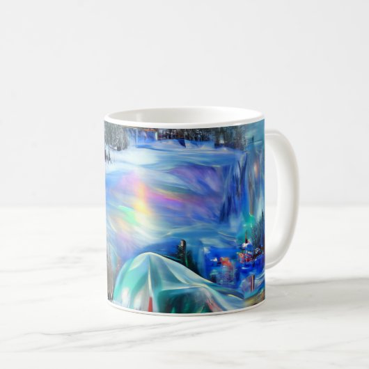 Winterkarneval Kaffeetasse (VorderseiteRechts)