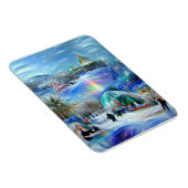 Winterkarneval Magnet (Rechte Seite)